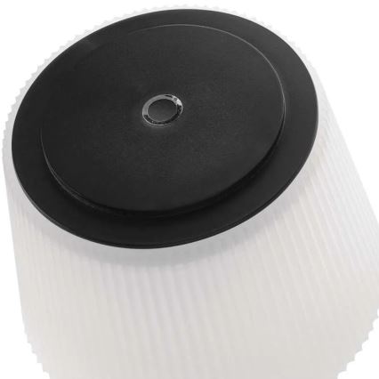 LED Dimmable rechargeable lamp KATIE LED/4W/10V 1800mAh IP44 CRI 90 black
