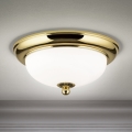EMPIRA ceiling light 2xE14/40W/230V, dia. 26,5 cm, gold finish