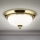 EMPIRA ceiling light 2xE14/40W/230V, dia. 26,5 cm, gold finish