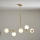 Endon 101347 - OTIS rod-mounted chandelier 5xG9/3W/230V gold