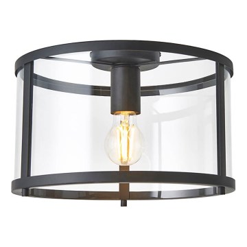 Endon 101540 - Ceiling light HOPTON 1xE27/10W/230V black