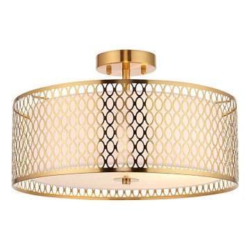 Endon 101568 - Surface-mounted chandelier CORDERO 3xE27/10W/230V gold