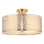 Endon 101568 - Surface-mounted chandelier CORDERO 3xE27/10W/230V gold