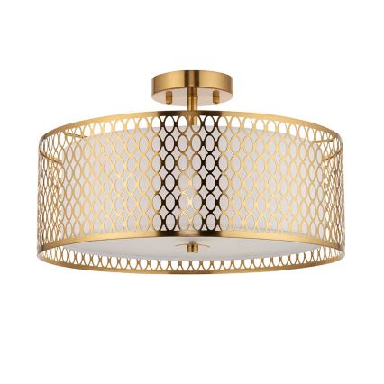 Endon 101568 - Surface-mounted chandelier CORDERO 3xE27/10W/230V gold