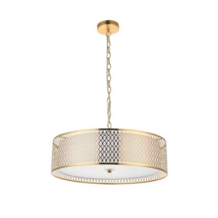 Endon 101569 - CORDERO chain-hung chandelier 3xE27/10W/230V, gold