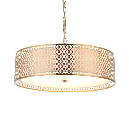 Endon 101569 - CORDERO chain-hung chandelier 3xE27/10W/230V, gold