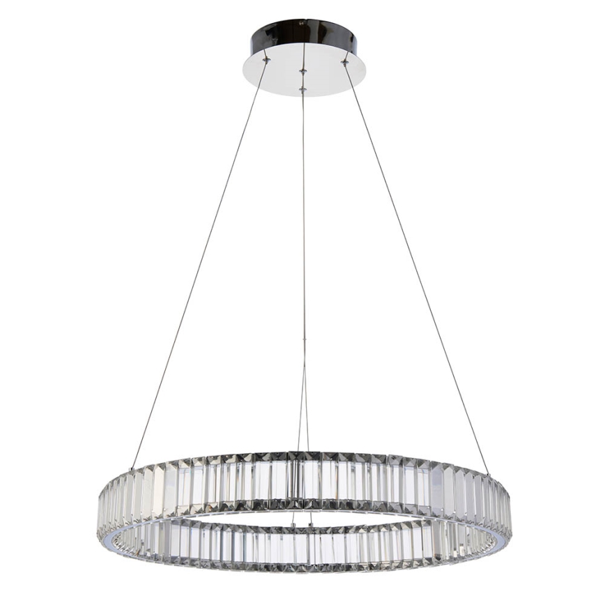 Endon 102255 - LAGUNA LED Dimmable Cable Pendant, LED/36W/230V, Polished Chrome