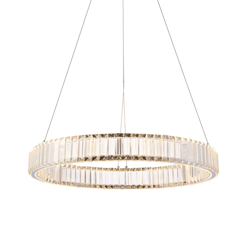 Endon 102255 - LAGUNA LED Dimmable Cable Pendant, LED/36W/230V, Polished Chrome