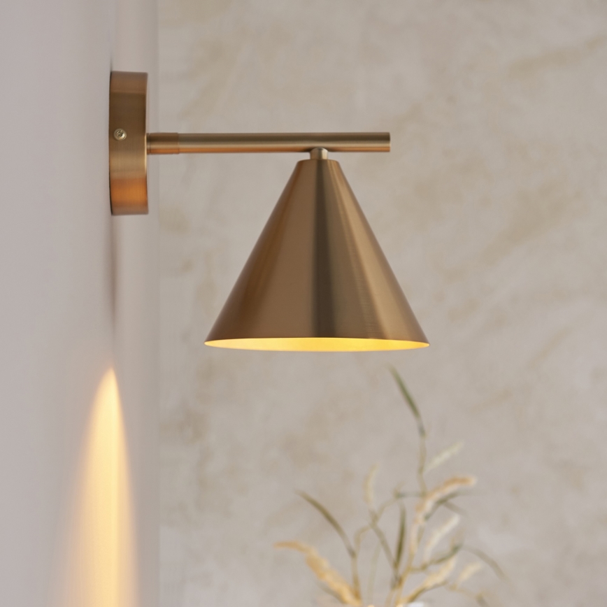 Endon 102893 - Wall spotlight CAPE 1xE14/7W/230V brass