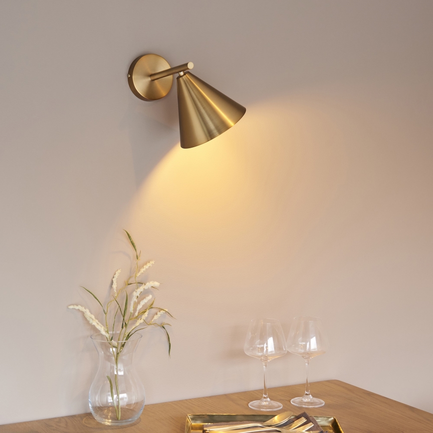 Endon 102893 - Wall spotlight CAPE 1xE14/7W/230V brass