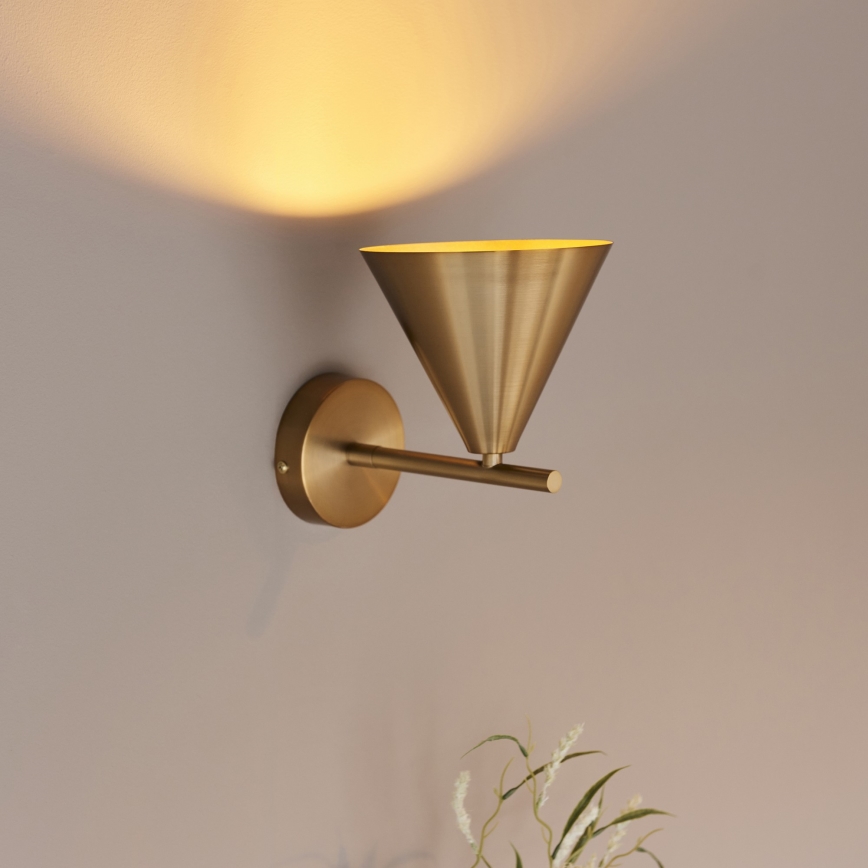 Endon 102893 - Wall spotlight CAPE 1xE14/7W/230V brass