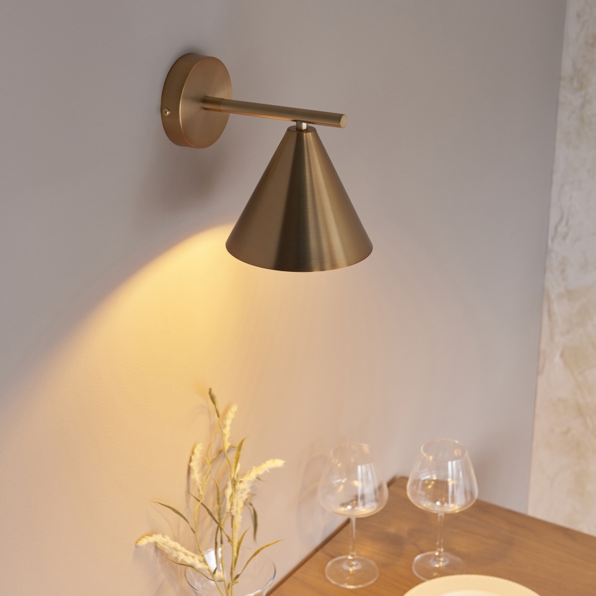 Endon 102893 - Wall spotlight CAPE 1xE14/7W/230V brass