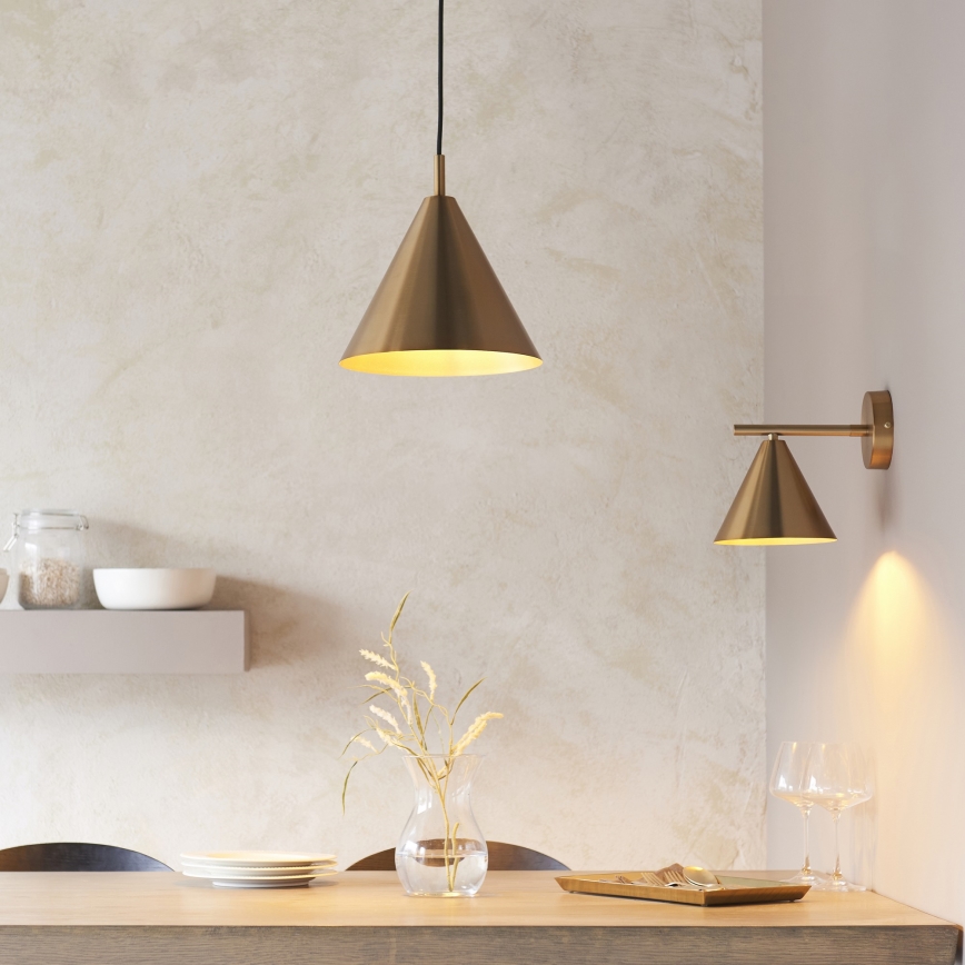 Endon 102893 - Wall spotlight CAPE 1xE14/7W/230V brass