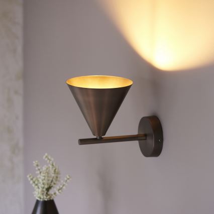 Endon 102894 - Wall spotlight CAPE 1xE14/7W/230V bronze
