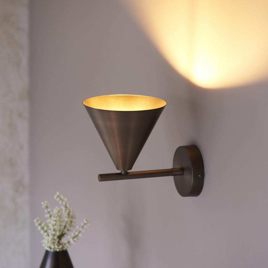 Endon 102894 - Wall spotlight CAPE 1xE14/7W/230V bronze