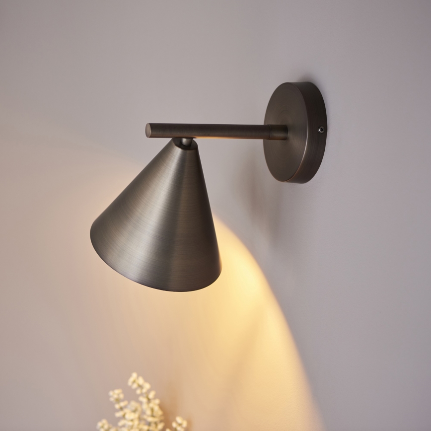 Endon 102894 - Wall spotlight CAPE 1xE14/7W/230V bronze