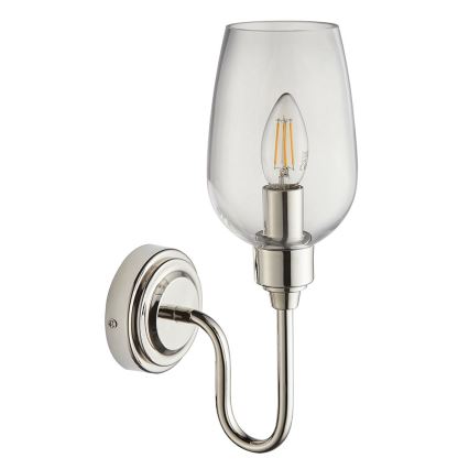 Endon 103316 - STOURTON Wall Light 1xE14/6W/230V Polished Chrome