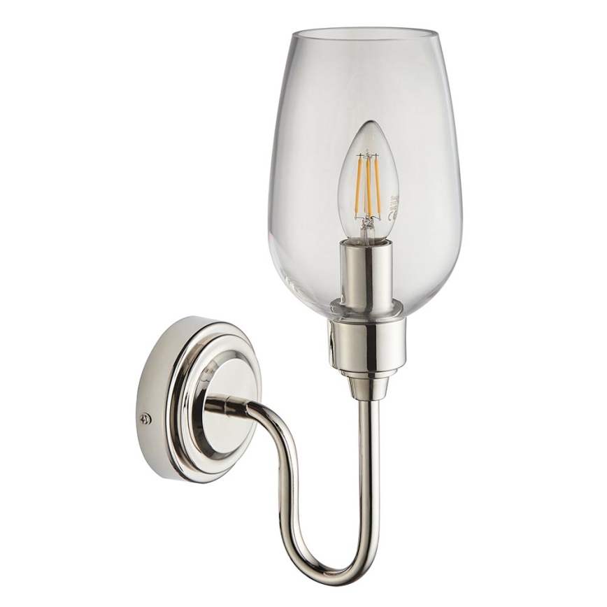 Endon 103316 - STOURTON Wall Light 1xE14/6W/230V Polished Chrome