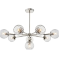 Endon 104051 - ALLEGRA Rod Chandelier 8xE14/7W/230V Polished Chrome