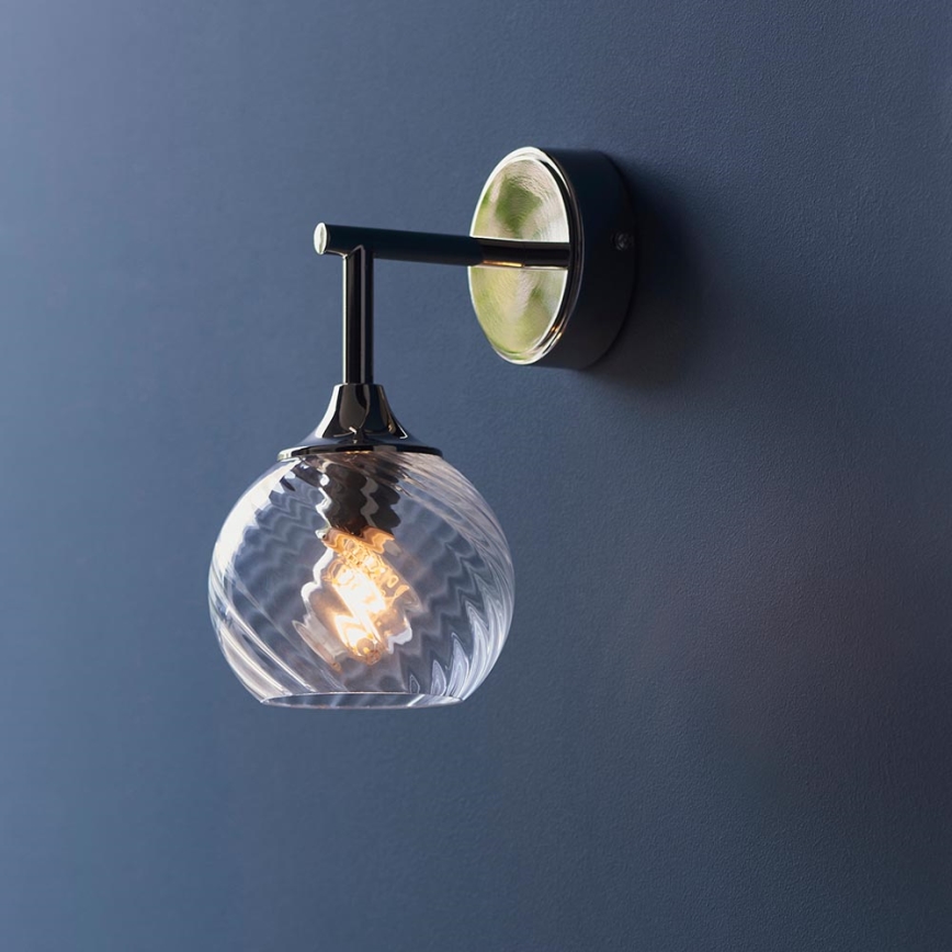 Endon 104052 - ALLEGRA Wall Light 1xE14/7W/230V Polished Chrome