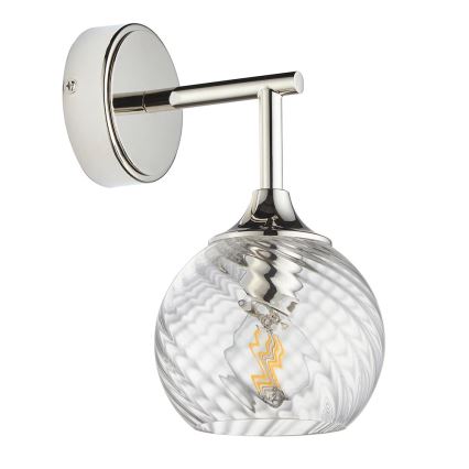 Endon 104052 - ALLEGRA Wall Light 1xE14/7W/230V Polished Chrome
