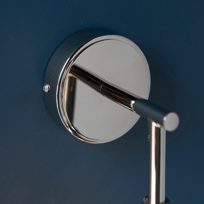 Endon 104052 - ALLEGRA Wall Light 1xE14/7W/230V Polished Chrome