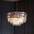 Endon 104530 - Chain-hung chandelier 9xE14/6W/230V polished chrome
