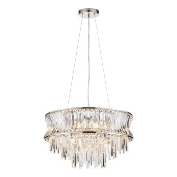 Endon 104530 - Chain-hung chandelier 9xE14/6W/230V polished chrome