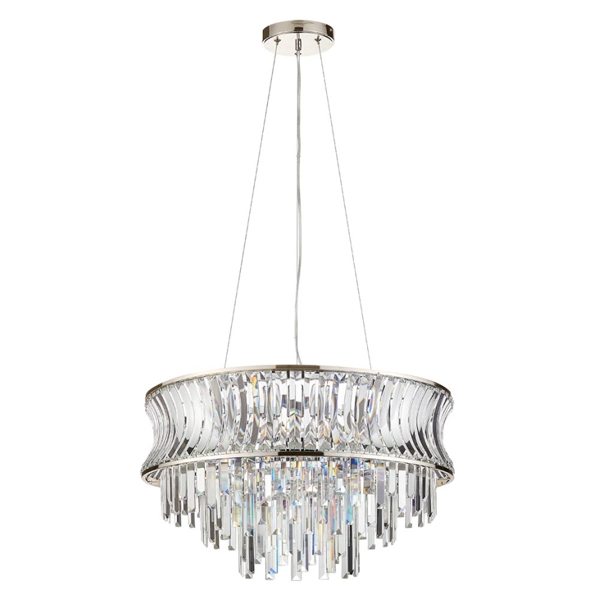 Endon 104530 - Chain-hung chandelier 9xE14/6W/230V polished chrome