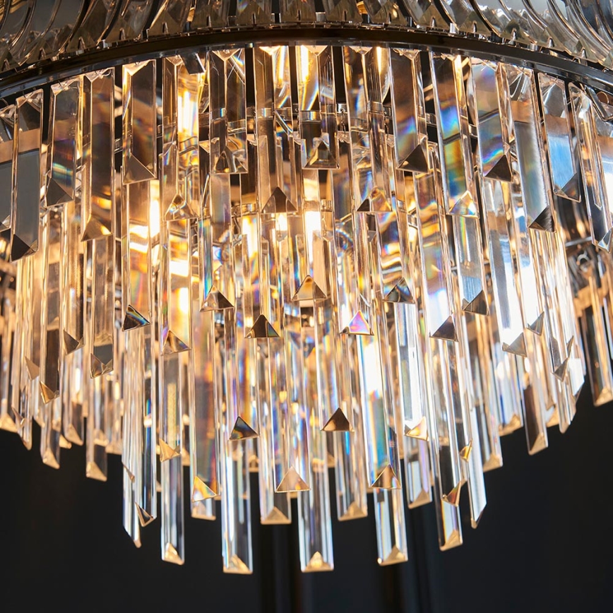 Endon 104530 - Chain-hung chandelier 9xE14/6W/230V polished chrome