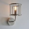 Endon 106003 - HOPTON Wall Light 1xE14/7W/230V, Polished Chrome