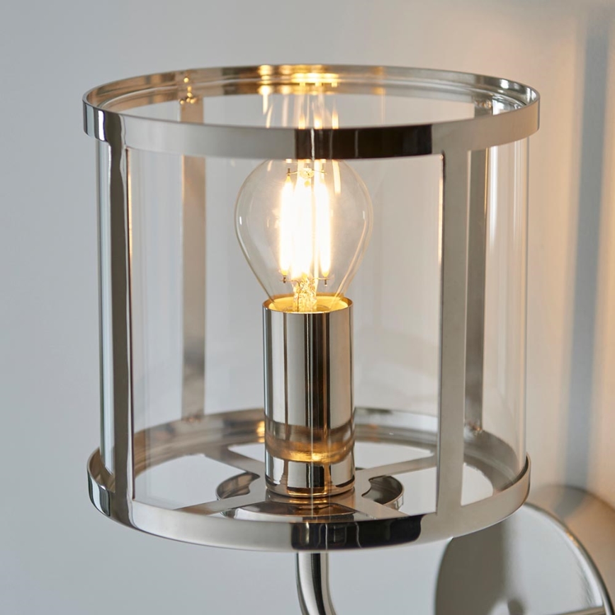 Endon 106003 - HOPTON Wall Light 1xE14/7W/230V, Polished Chrome