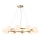 Endon 106008 - OTIS cable-suspended chandelier 10xG9/3W/230V gold