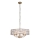 Endon 106244 - CLIFTON Chain-hung Chandelier 5xE14/6W/230V Brass/Clear