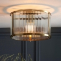 Endon 106265 - RIDGETON ceiling light 1xE27/10W/230V brass