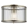 Endon 106265 - RIDGETON ceiling light 1xE27/10W/230V brass