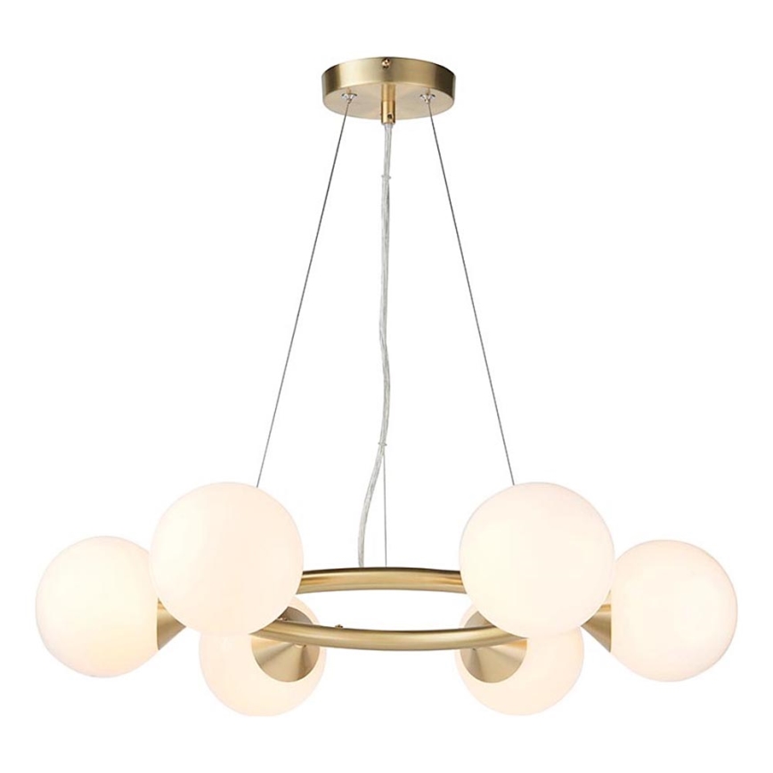 Endon 106390 - OTIS Cable Pendant 6xG9/3W/230V, Gold