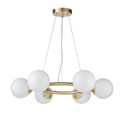 Endon 106390 - OTIS Cable Pendant 6xG9/3W/230V, Gold