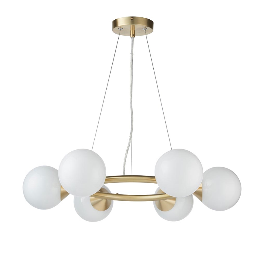 Endon 106390 - OTIS Cable Pendant 6xG9/3W/230V, Gold