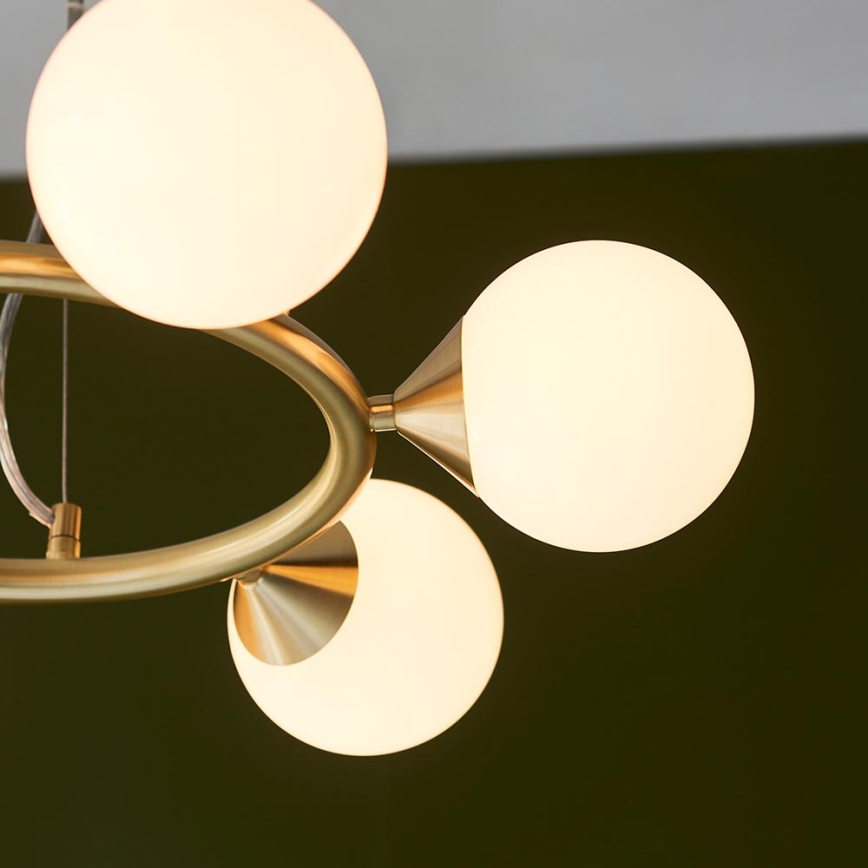 Endon 106390 - OTIS Cable Pendant 6xG9/3W/230V, Gold