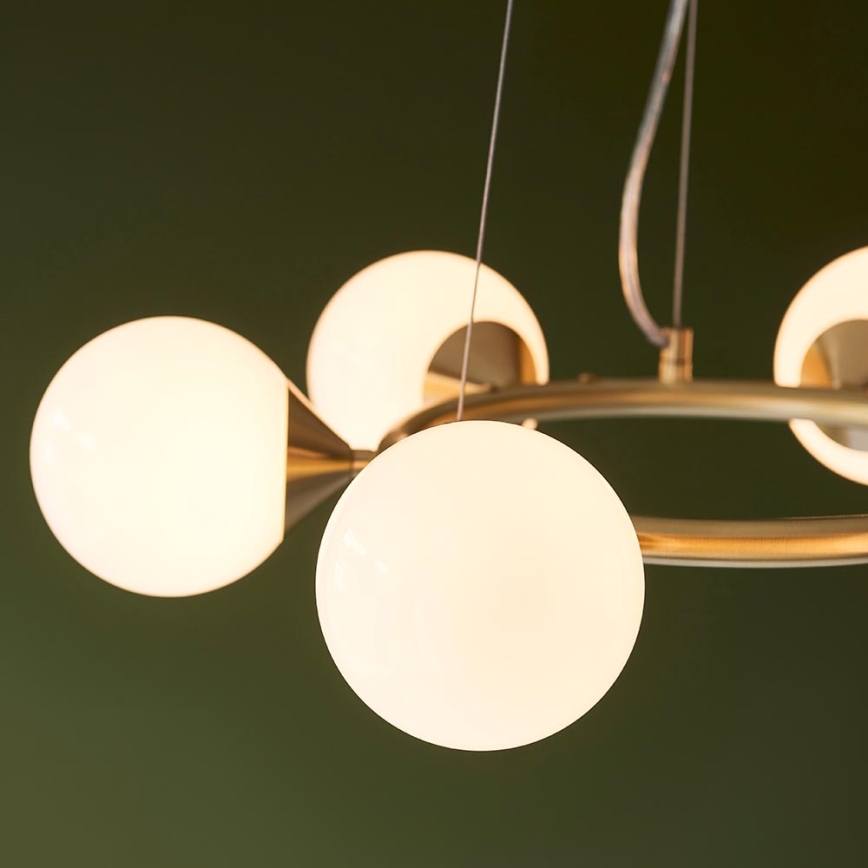 Endon 106390 - OTIS Cable Pendant 6xG9/3W/230V, Gold