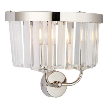 Endon 106448 - CHESTERFIELD Wall Light 2xE14/6W/230V Polished Chrome