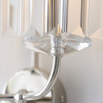 Endon 106448 - CHESTERFIELD Wall Light 2xE14/6W/230V Polished Chrome