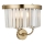 Endon 106450 - Wall light CHESTERFIELD 2xE14/6W/230V brass