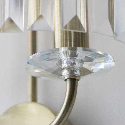 Endon 106450 - Wall light CHESTERFIELD 2xE14/6W/230V brass