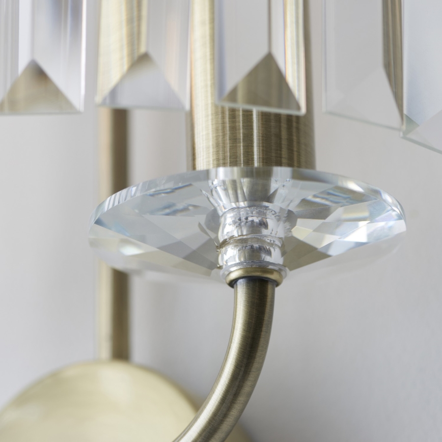 Endon 106450 - Wall light CHESTERFIELD 2xE14/6W/230V brass