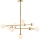 Endon 106754 - OTIS Rod-Mounted Chandelier 10xG9/5W/230V, Gold