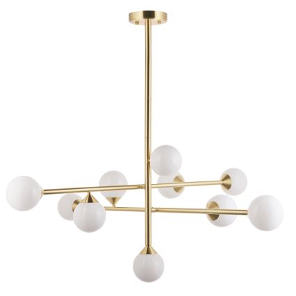 Endon 106754 - OTIS Rod-Mounted Chandelier 10xG9/5W/230V, Gold