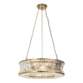 Endon 106811 - Chain-hung Chandelier 6xE14/6W/230V Gold