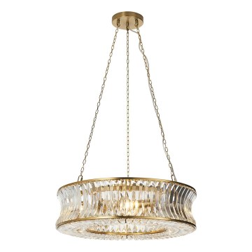 Endon 106811 - Chain-hung Chandelier 6xE14/6W/230V Gold